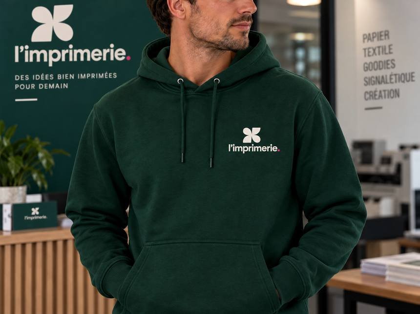 Sweats & hoodies — Textile imprimé par L'imprimerie à Hazebrouck