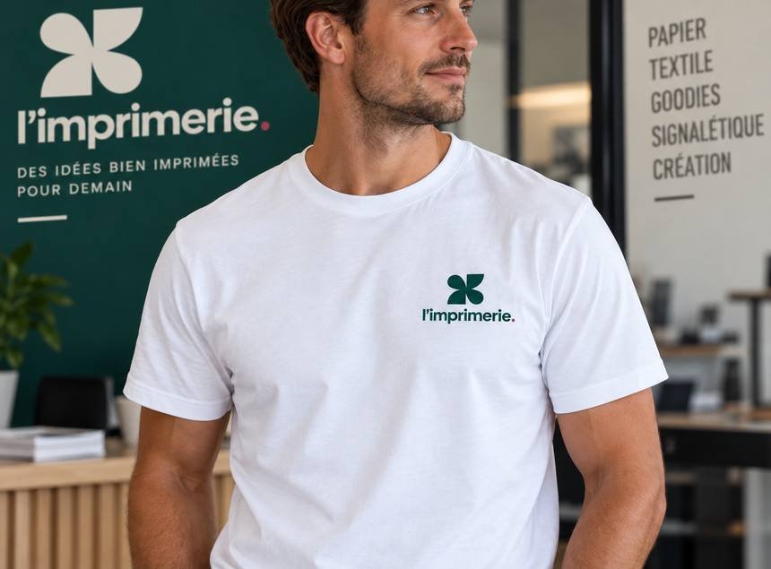 T-shirts — Textile imprimé par L'imprimerie à Hazebrouck